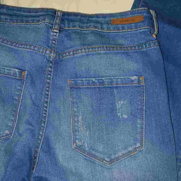 Billabong Blue Skinny Distressed Jean - Picture 6 of 13